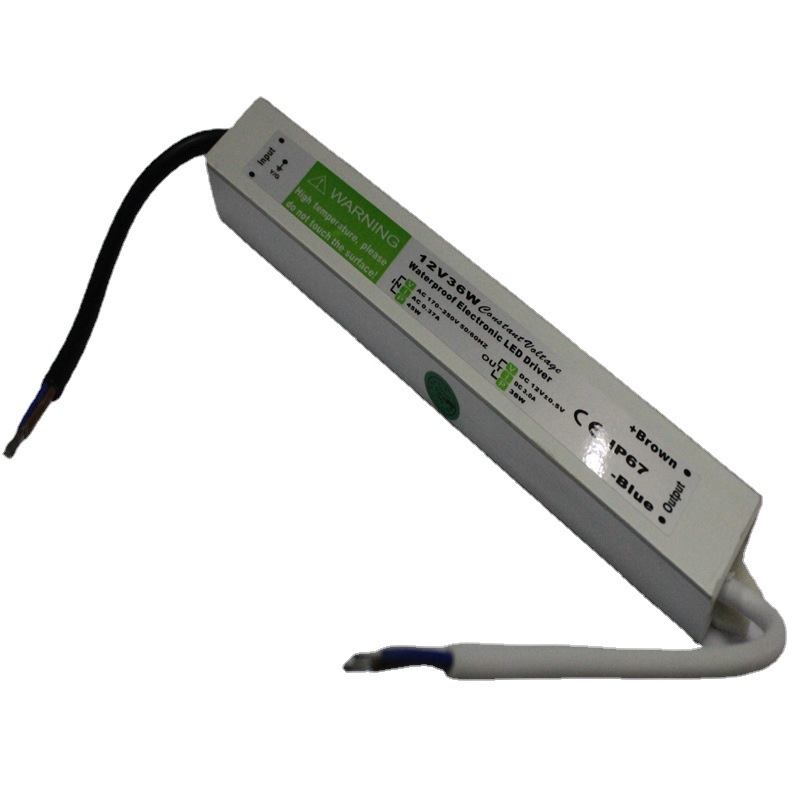 防水驱动变压器12V3A36W室外LED小功率12V安防监控防水开关电源