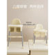 Baby Dining Chair for Eating, Foldable, Portable, Home Baby Learning Chair, Children's Multi-Functional Dining Table and Chairs