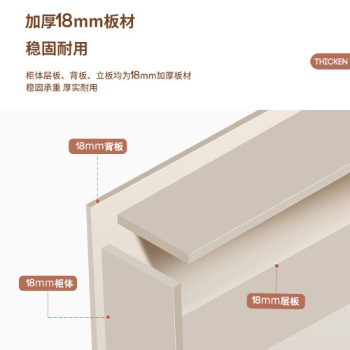 5ZV7批发实木儿童衣柜家用卧室简易经济型衣橱带转角梳妆台书桌可