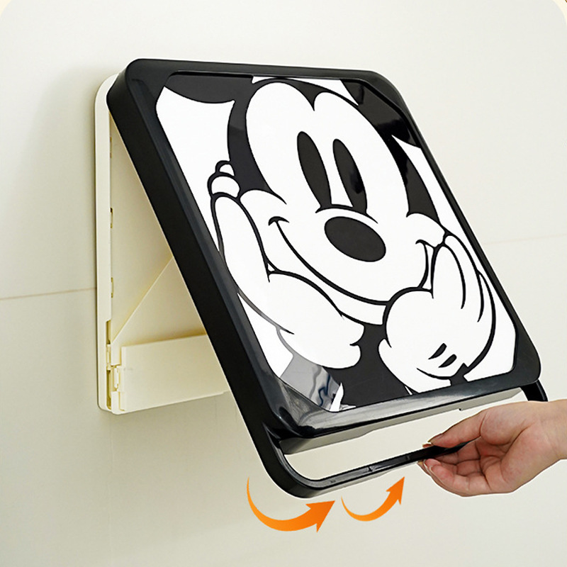 Bathroom Mural Storage Box Foldableable Storage Rack Waterproof Bathroom Wall Cabinet Box Bathing Clothes Artifact