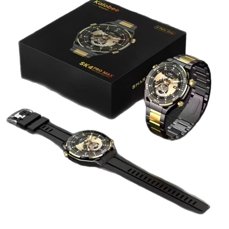 SK4PROMAX智能手表非凡黑金款离线支付NFC蓝牙通话运动音乐多功能|undefined