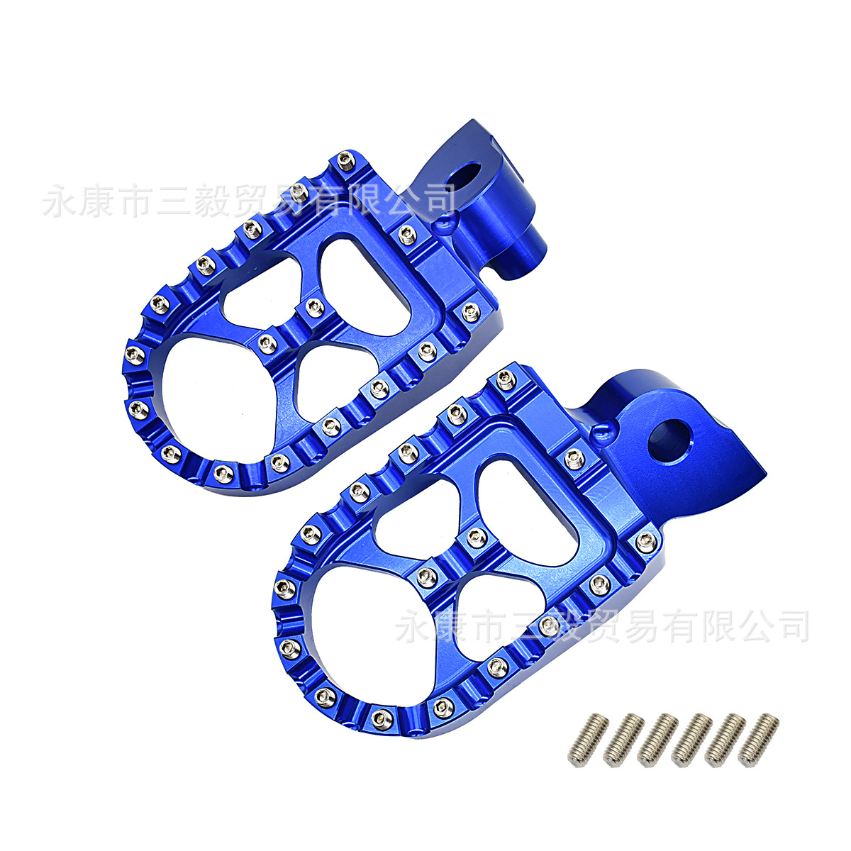 Aplicable para pedales de motocicleta eléctrica Yamaha YZ / YZF / WR / 125 / 250 / 450 accesorios de aluminio CNC para todo terreno