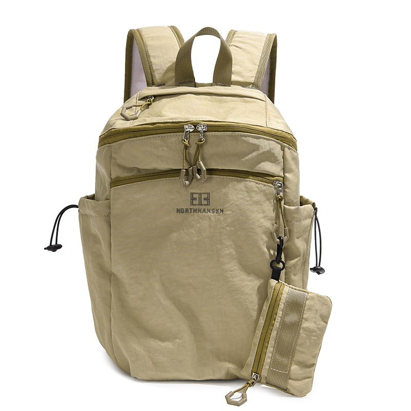 Mochila de montaña de senderismo, mochila de color contrastante transfronteriza, mochila de viaje al aire libre, mochila ligera.