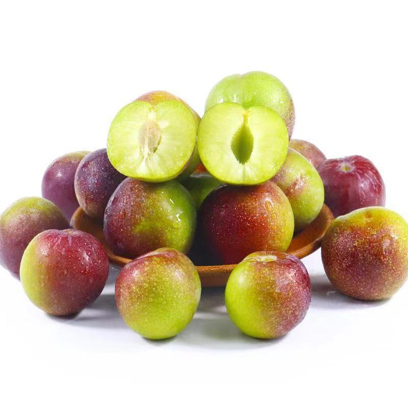 Pitted Green Crispy Plums, Fresh Seasonal Fruit, 2.5kg Large Fruit-Sized Sour and Crispy Green Plums, March Plums, Suitable for Pregnant Women, Dropshipping Available Pitted Green Crispy Plums, Fresh Seasonal Fruit, 2.5kg Large Fruit-Sized Sour and Crispy Green Plums, March Plums, Suitable for Pregnant Women, Dropshipping Available