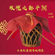 两坛更优惠 木塞酒器53度2500ML山东平阴特产浓香玫瑰酒网红酒