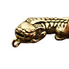 Brass keychain, bag accessory, clothing, car keys with zipper, wholesale