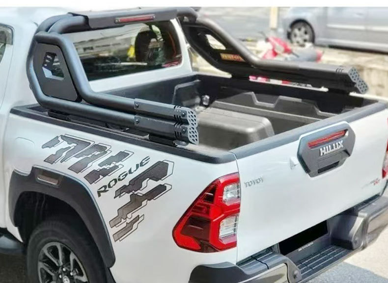 Great Wall Cannon Hilux Hilux Revo Vigo Pickup Truck Double-Barrel Gantry with Basket Roll Cage Guardrail
