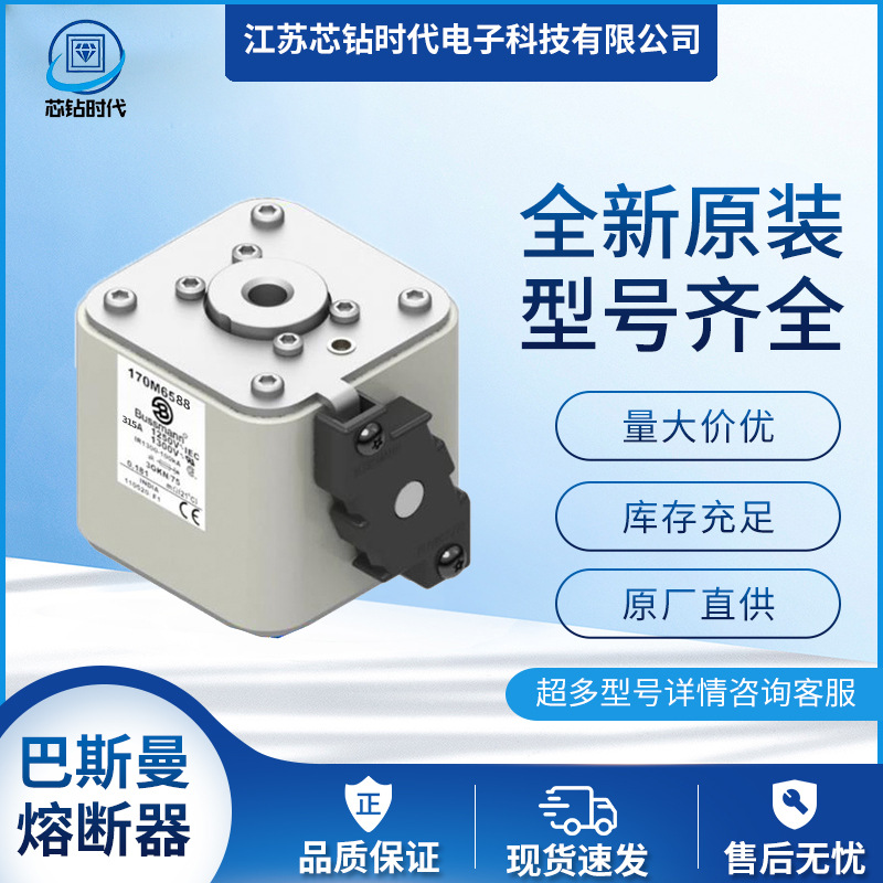 170M6588 170M6589 170M6590 巴斯曼BUSSMANN熔断器保险丝