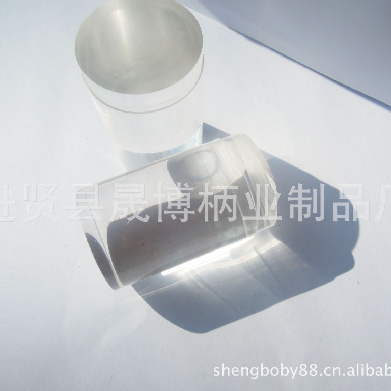The manufacturer supplies acrylic transparent makeup brush handles…