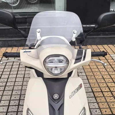 Suitable for 23/24 Motorcycle front windshield - transparent-model-27-high-2324-model-qiaoge-exclusive