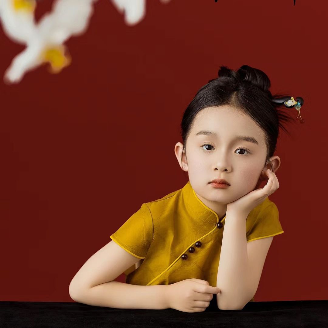 Children's breathable comfortable cheongsam