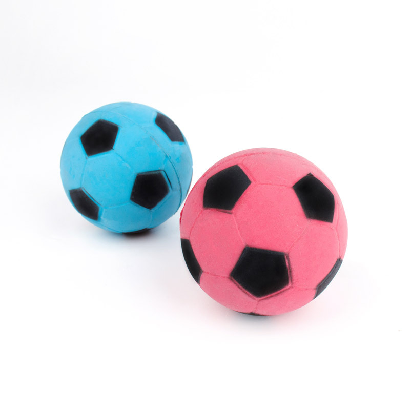 Suministros para mascotas perro de juguete esférico perro de juguete interactivo perro de juguete de fútbol de goma perro de juguete en stock al por mayor