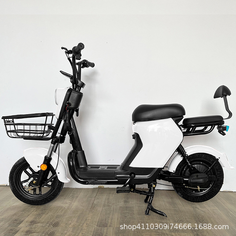 Scooter Eléctrico de 48V de Dos Ruedas, Modelo Simple para Adultos, Scooter Eléctrico con Pedales, Venta al Por Mayor de Fábrica de Comercio Exterior Transfronterizo Yikefengtu