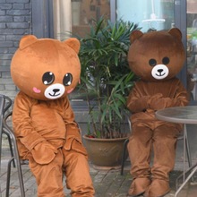 网红玩偶服行走卡通人偶服装熊发传单成人抖音表演套装