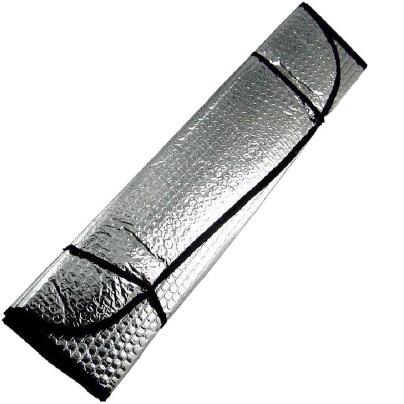 Protector solar de aluminio para autos, tamaño 130x60 cm, para verano - Fabricante directo
