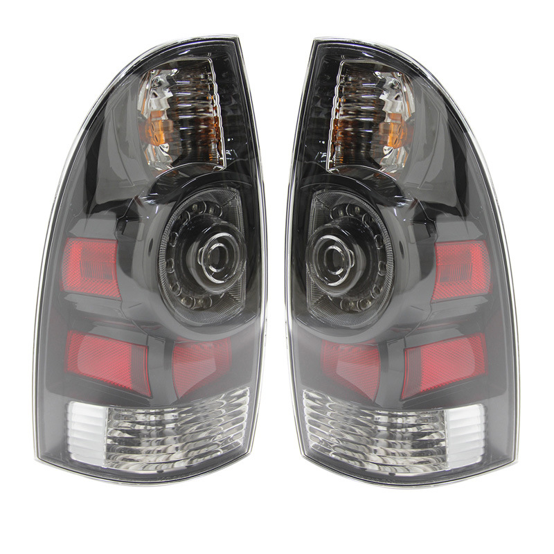 Aplicable a Toyota 2005 - 2015 Tacoma luz trasera Tacoma original modelo completo de LED negro