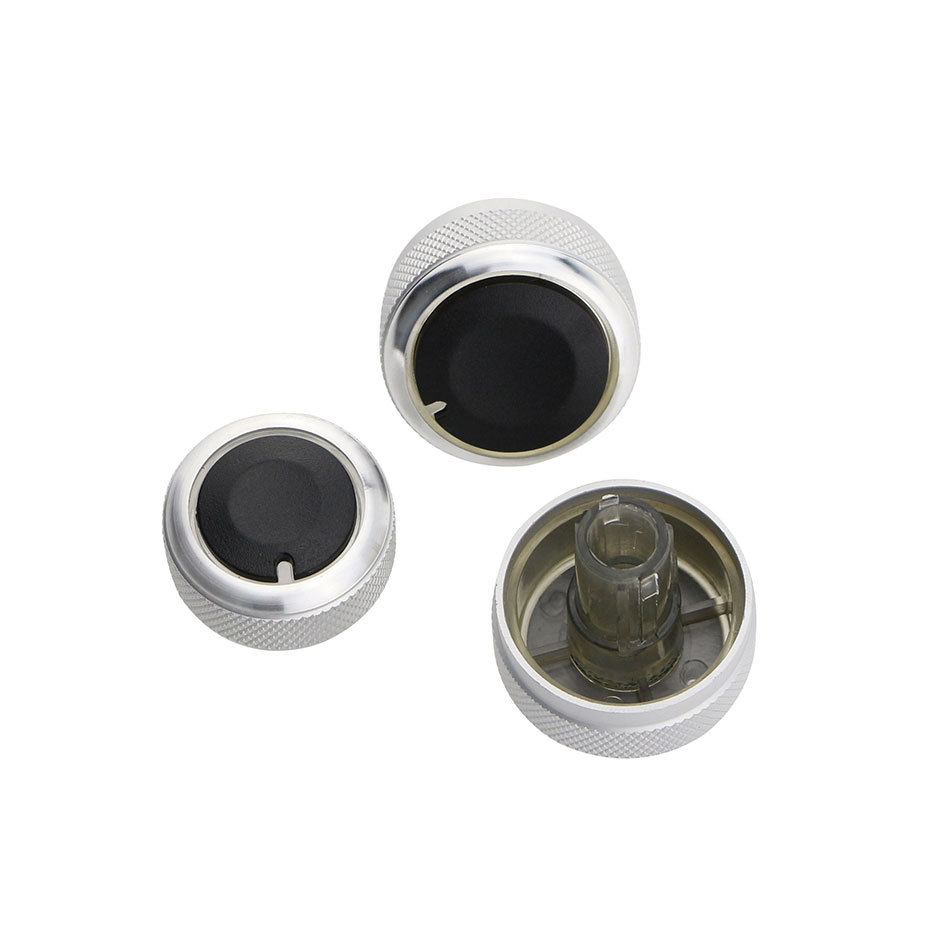 Suitable for Volkswagen B6 New Bora Old Sagitar Air Conditioning Knob SKD Octavia Classic Silver Black