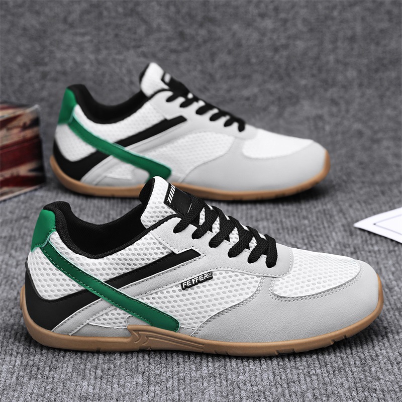 Zapatos de hombre en línea de primavera 2025 nuevos zapatos de moda de correr de red de estilo universal, zapatos de moda de altura de suela gruesa y casuales