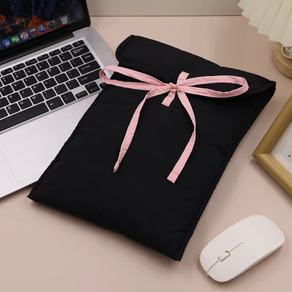 In-stock ins-style Korean fabric tablet case, shockproof tablet bag, portable anti-loss tablet storage clutch bag