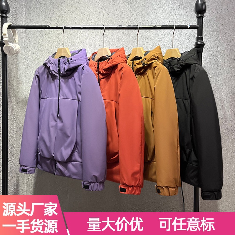 Manufacturer wholesale official website same style couple's outdoor windproof, waterproof, heat-retaining, warm inner lining jacket cotton coat