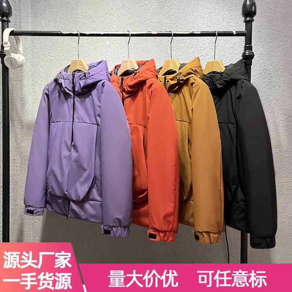 Manufacturer wholesale official website same style couple's outdoor windproof, waterproof, heat-retaining, warm inner lining jacket cotton coat