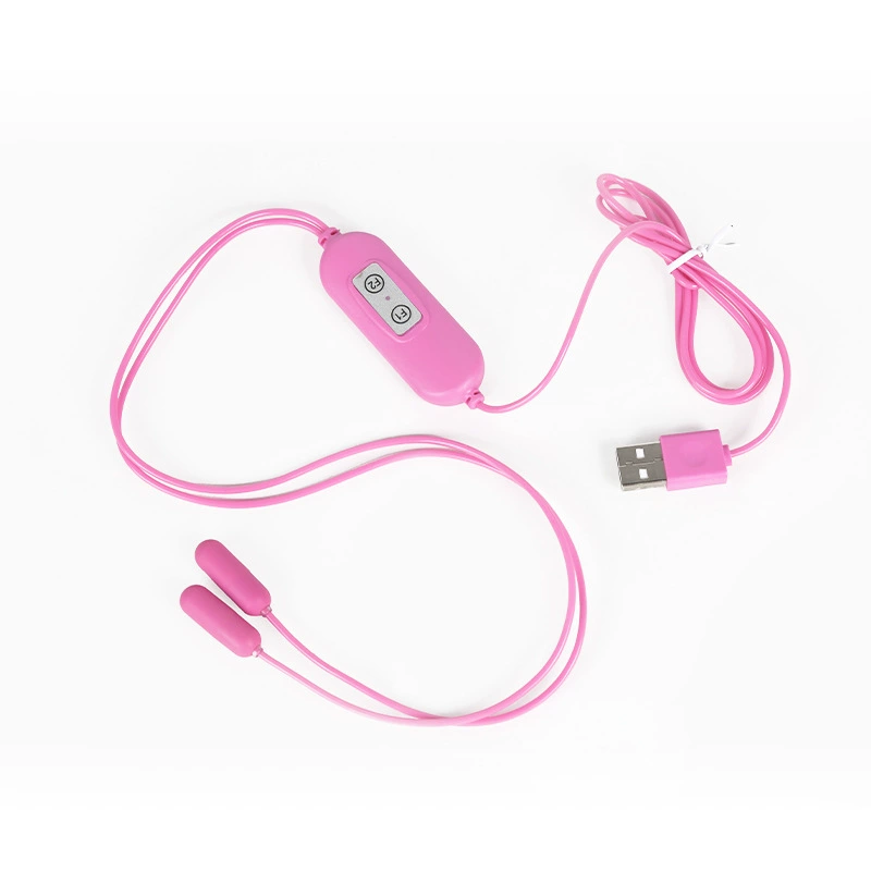 Уретральный стимулятор Yunman USB «конский глаз» двойное прыгающее яйцо, силикон, USB-зарядка