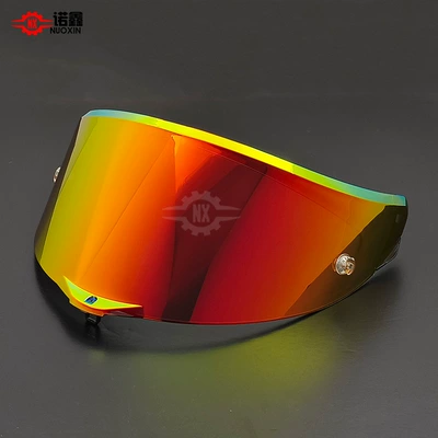film motorcycle helmet lens, Dəbilqə (Kaska) aksesuarları - pista-gold-red