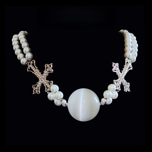 ����؈��ʯʮ�ּ�choker����Ů����Ʒ����������ˮ��