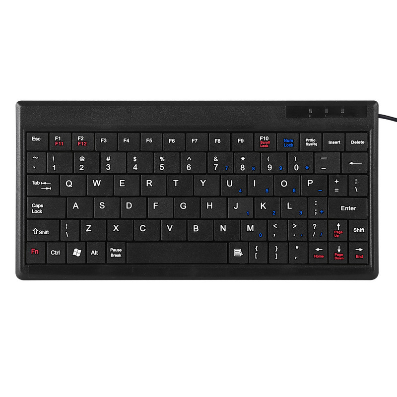 Customized 7-Inch 205-Line 50cm Long Quick Input Keypad Wired External Mini Small Portable Game Office