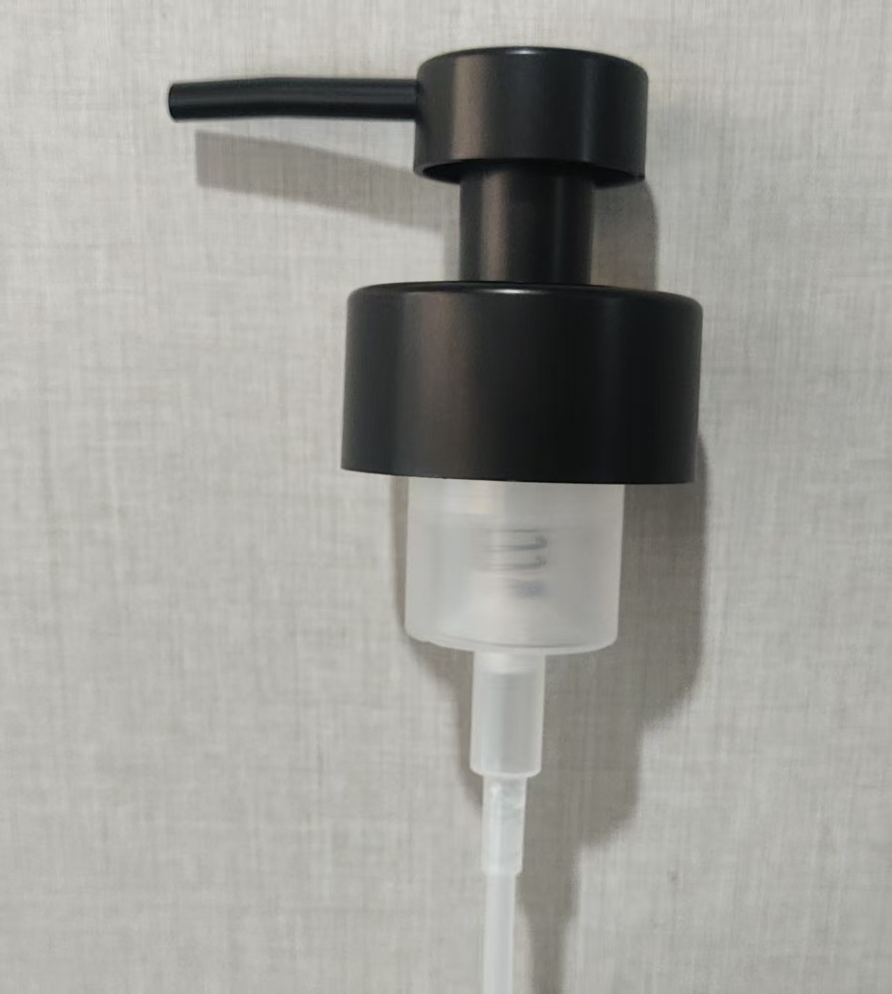 Lavador de manos marrón Botella espumante Champú Gel de ducha Botella de dispensador de jabón 304 Mousse de acero inoxidable Presión