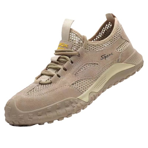 Protective safety shoes for construction sites - Anti-puncture, anti-impact, insulated, summer soft sole, lightweight, breathable, wholesale