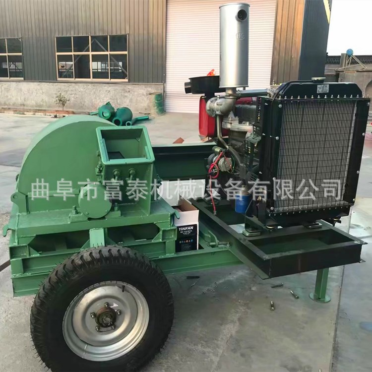 木托模板粉碎机 树根木头破碎机 干湿竹子粉碎机 菇木圆木削片机