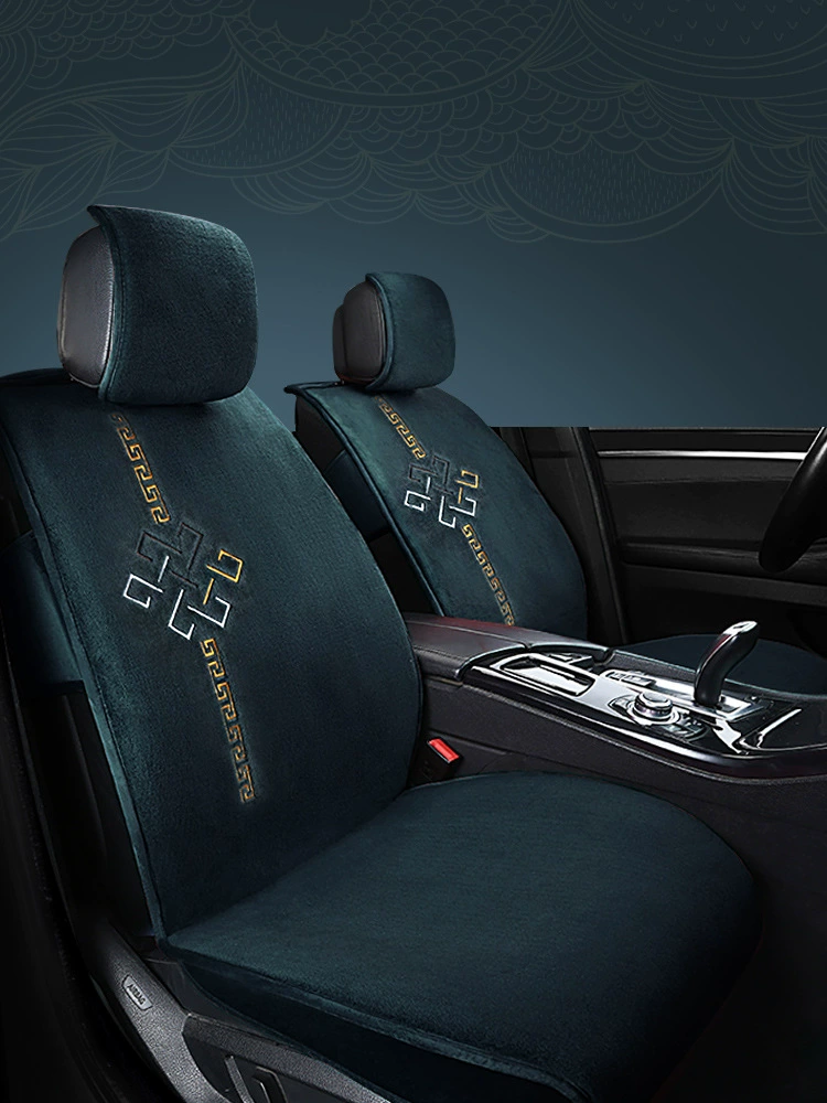 Новые автомобильные подушки зимние плюшевые короткие плюшевые чехлы в окружении зимние шерстяные подушки сиденья чехлы для сиденья имитация шерсти кашемировые подушки сиденья