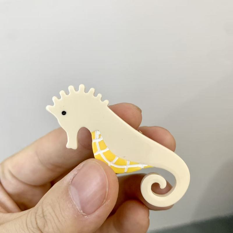 嘉玥饰品醋酸趣味小众天鹅绿头鸭鹦鹉孔雀鸭嘴夹鸽子啄木鸟发夹女|undefined