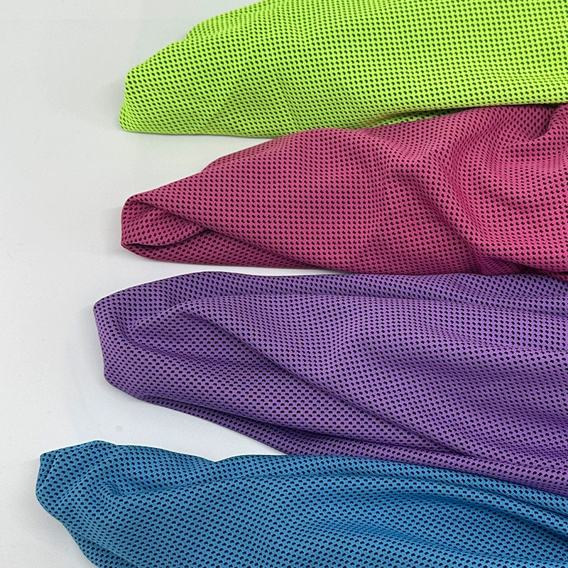 Towel, quick dry silk cooling cloth for gym