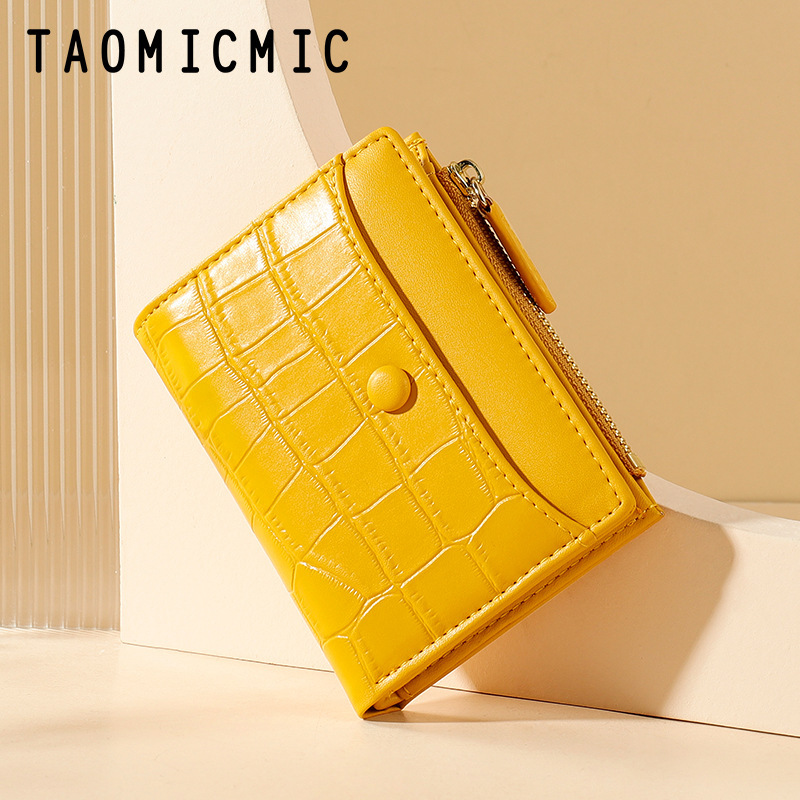 Yueqian Kai's New 80% off Wallet Wallets Fashionable Large Capacity Women's Short Zipper Coin Purse