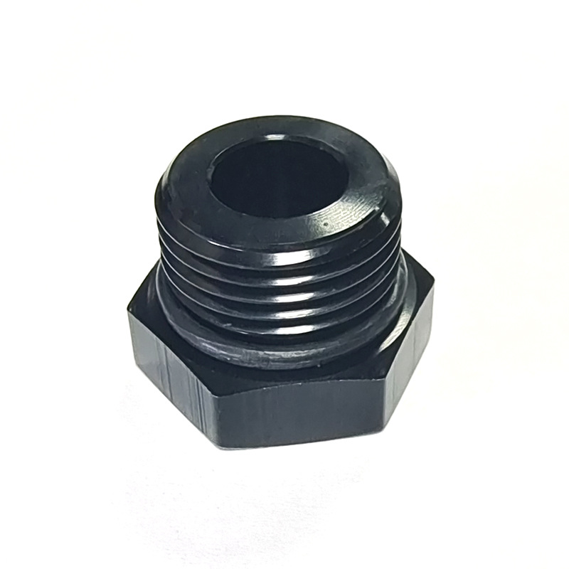 Accesorios para automóviles AN4 AN6 AN8 AN10 AN12 Conector de conversión de combustible roscado ORB de aluminio