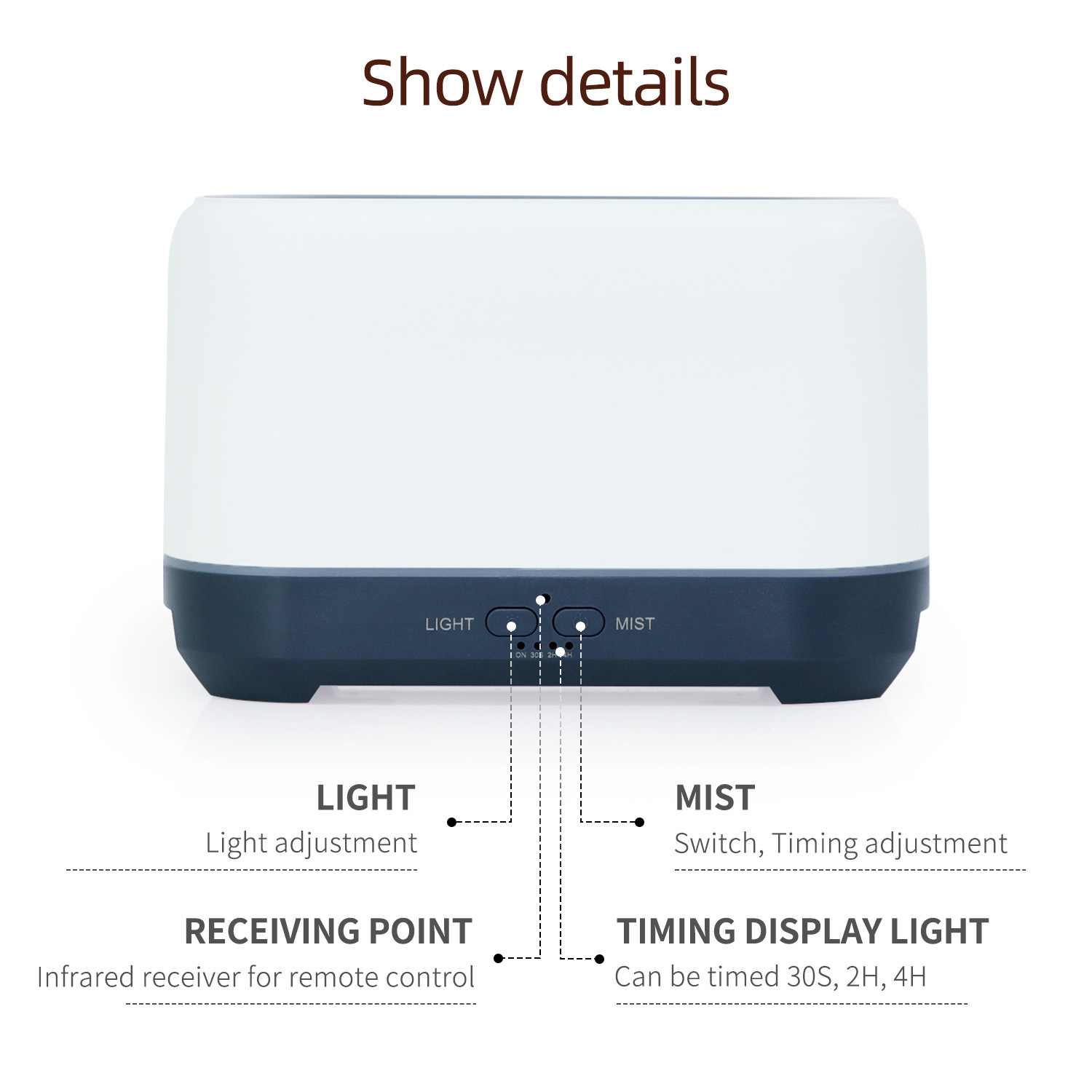 Humidificador de llama de simulación 3D aceite esencial máquina de aroma 5V fuente de humidificador de aroma doméstico fabricante de comercio electrónico transfronterizo