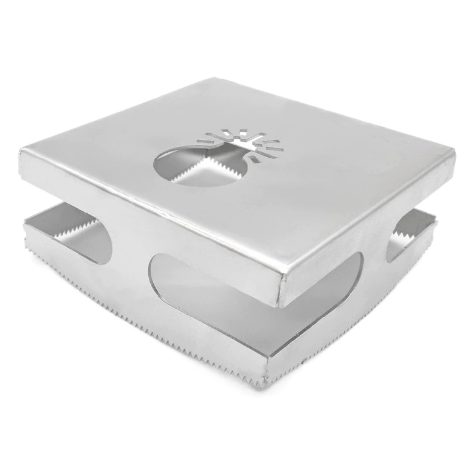 Деревообрабатывающий прямоугольный квадратный инструмент для открывания из нержавеющей стали с прорезями отверстий Инструмент для перфорации