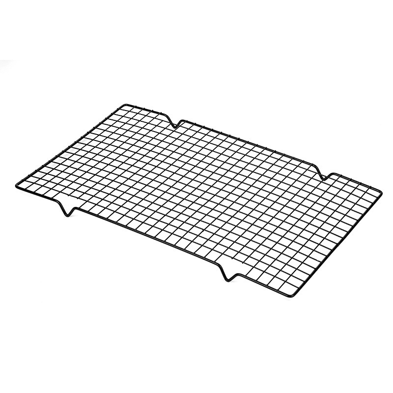 ベーキングケーキ冷却棚長方形メッシュ穴40*25折り畳みパン棚は冷たい網工場の現物にくっつかない|undefined