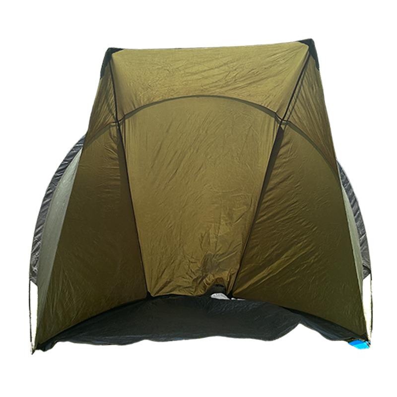 Carpa de viaje al aire libre de una sola capa de doble tienda de campaña 2 personas ocio pesca de montaña camping camping a prueba de lluvia