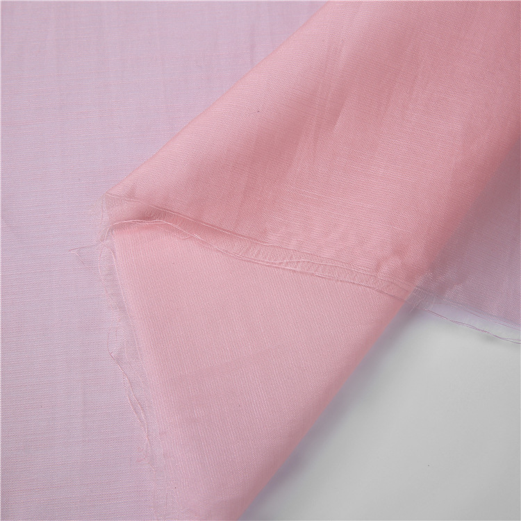 Tejido de mezcla de nylon colorido Lyocell al por mayor tela ultrafina de verano vestido transpirable tela suave pro