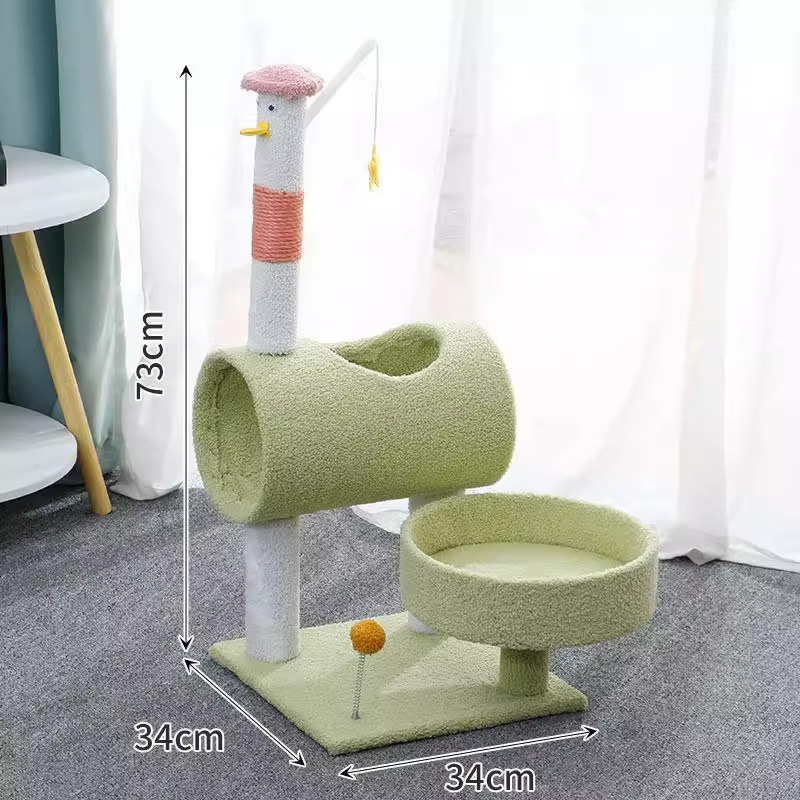 타조 녹색 둥지 의자