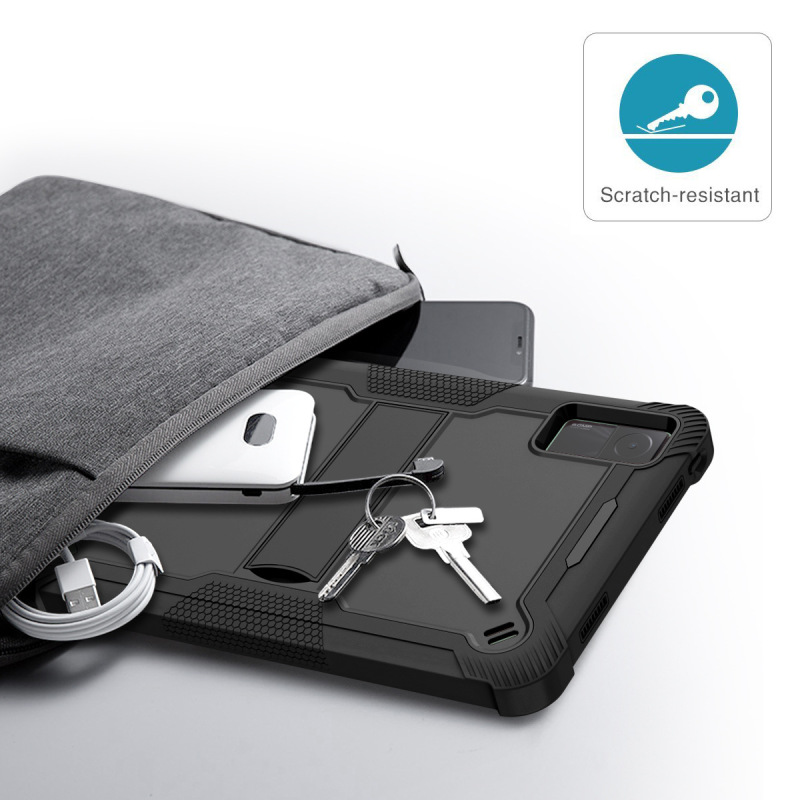Suitable for Redmi Pad 10.61 Inch Three-Layer Structure Heavy-Duty Protective Case with Full Coverage and Anti-Drop Shell