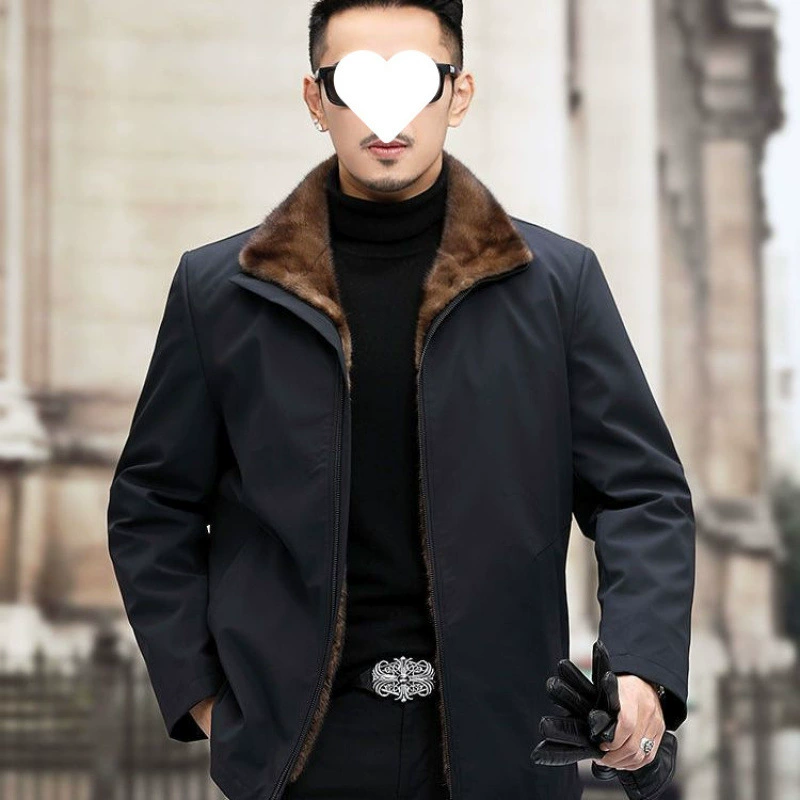Liner, winter coat, increased thickness, for middle age
