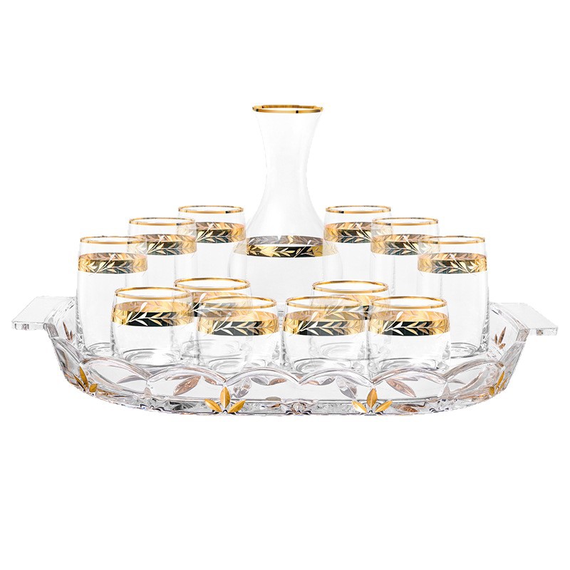 Importación Checa Crystalex sin plomo cristal taza de agua casera taza de whisky caja de regalo regalo