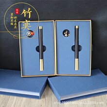 黑檀木黄铜迷你小香筒线香筒线香插便携随身携带香炉香盒厂家直销