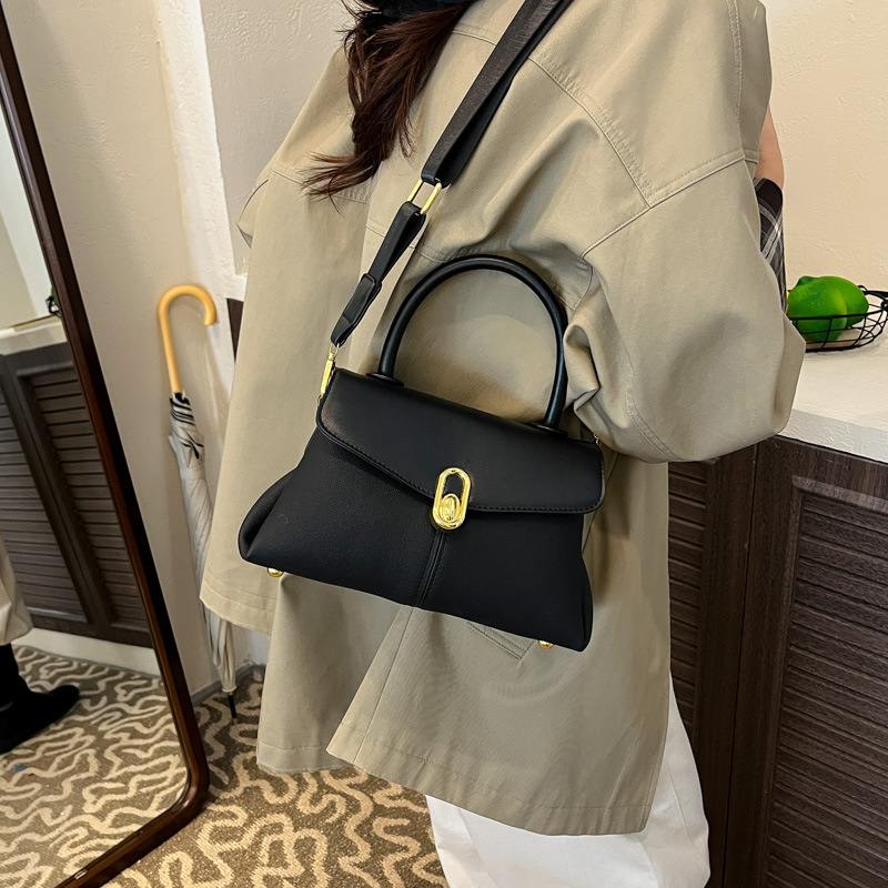 2025 invierno nuevo estilo coreano bolso de mano pequeño bolso de hombro casual retro de mujer moda empalme mochila image 3