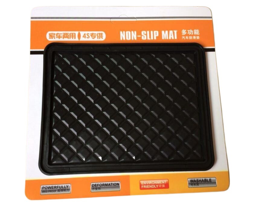 汽车防滑垫格子垫 车用防滑垫仪表台垫置物垫
