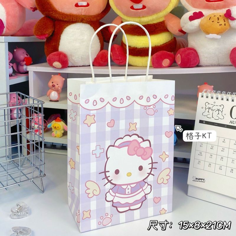 新款原创礼物袋大合集可爱少女礼品打包出物收纳手提礼物牛皮纸袋|undefined